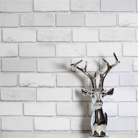 Arthouse Brick Wallpaper Glitzer Realistischen Effekt Ebay