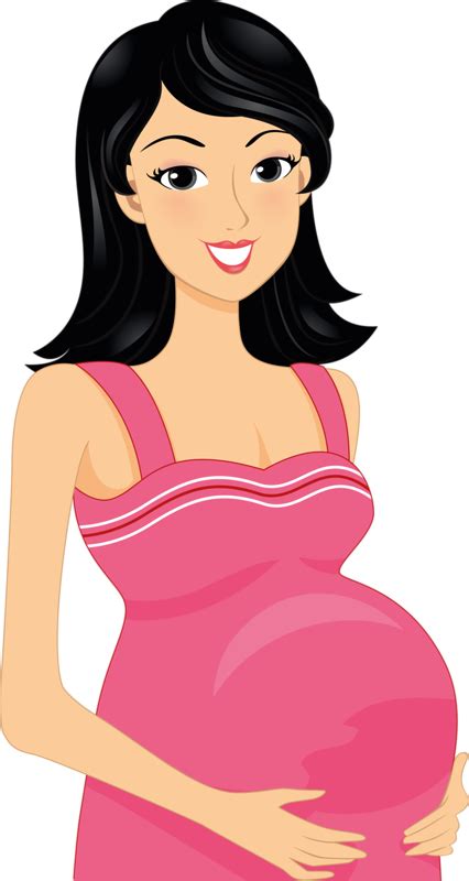 Download Hd Яндекс Фотки Pregnant Women Cartoon Transparent Png