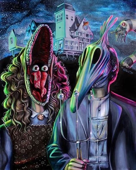 Welcome To The Creepshow — By Joshua Roman Tim Burton Art