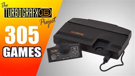 The Turbografx 16 Pc Engine Supergrafx Project All 305 Games