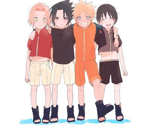 Twitter Equipe 7 Naruto Naruto E Sasuke Desenho Personagens Naruto