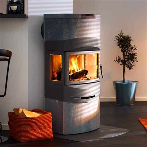 Artisan Contura 480 Soapstone Wood Burning Stove - Artisan Fireplace Design