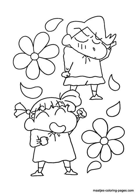 At constant time, coloring teaches youngsters regarding respecting boundaries and offers them a way of accomplishment by finishing coloring milestones. Shin Chan coloring page