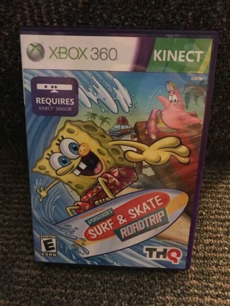 Spongebob Surf And Skate Roadtrip Xbox 360 Ebay