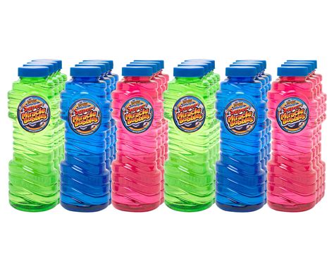 Super Miracle Bubble Solution, Party Pack of 24 Bottles, 16 oz each ...