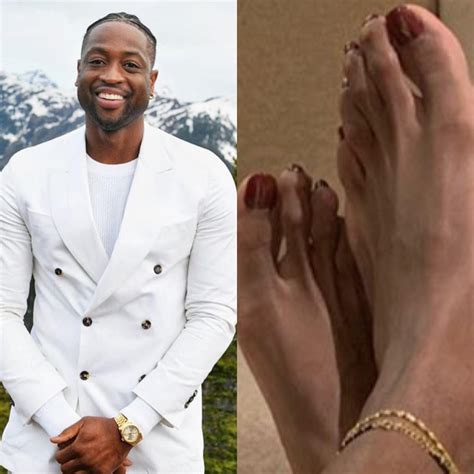 Dwyane Wade Shows Off His Perfect Pedicure With Freshly Painted Red Toes TheJasmineBRAND