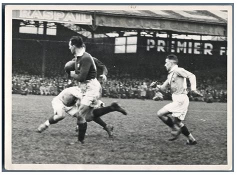 José luis garcia carrión () France, Match de rugby, 1945 by Photographie originale ...