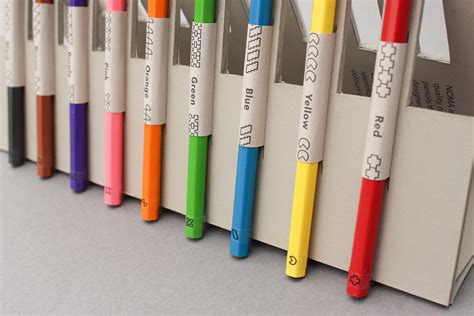 Noma Colour Pencil Designed For The Colourblind On Behance