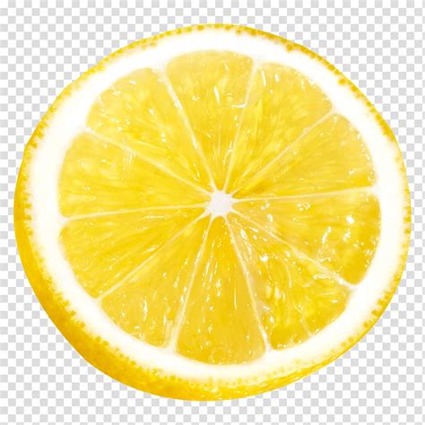 Lemon Juice Yellow Yellow Lemon Slices Transparent Background Png