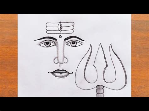 How To Draw Lord Shiva Easy Drawing Of Mahadev Step By Step Vlr Eng Br
