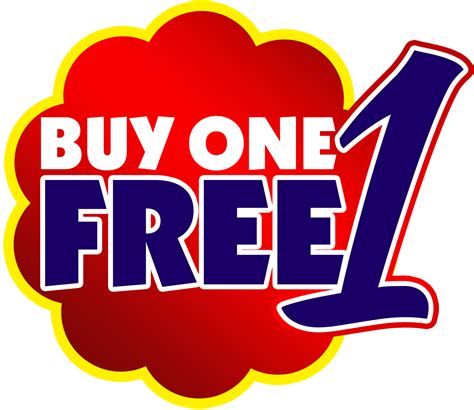 Buy 1 Get 1 Free Png Images Transparent Free Download