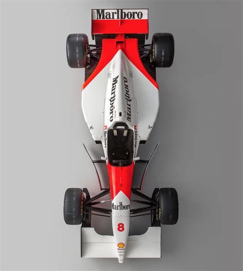 Ayrton Sennas Mclaren Mp Chassis Course Automobile
