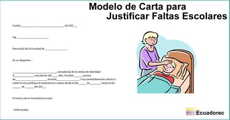 ¿cómo Justificar Faltas Escolares【carta Modelo】