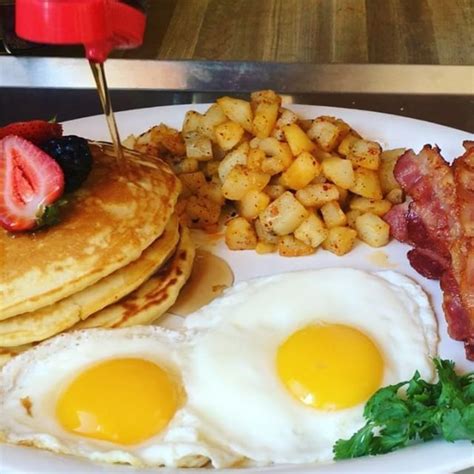 Traditional American Breakfast Platter Video Mode Healthy Desayunos