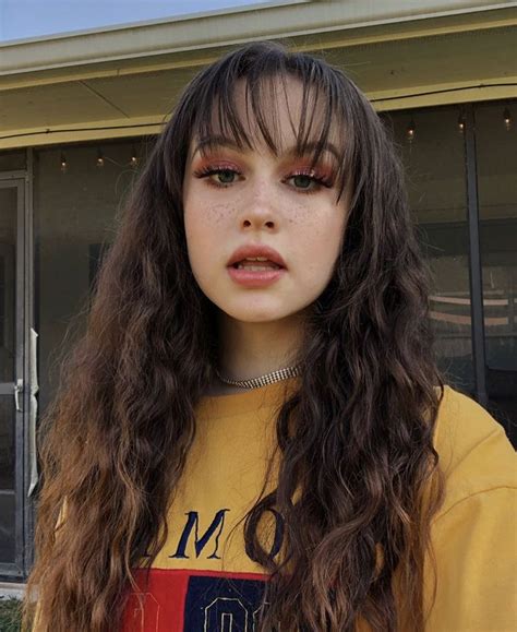 The best gifs for malu trevejo. Pin by Pharra Aguilera on hair | Hairstyles with bangs ...