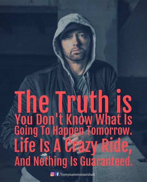 Collection of eminem quotes, from the older more famous eminem quotes to all new quotes by eminem. Eminem Quote | Eminem quotes, Eminem, Rap god
