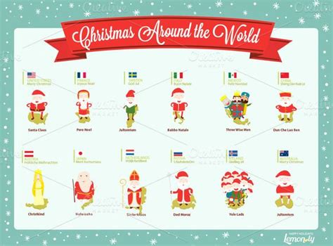 34 Best Santa Around The World Images On Pinterest Merry Christmas