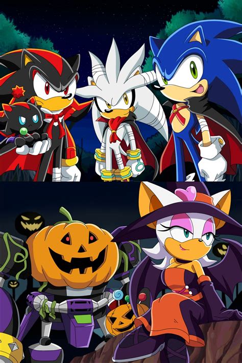 Sonic And Friends In Halloween Costumes