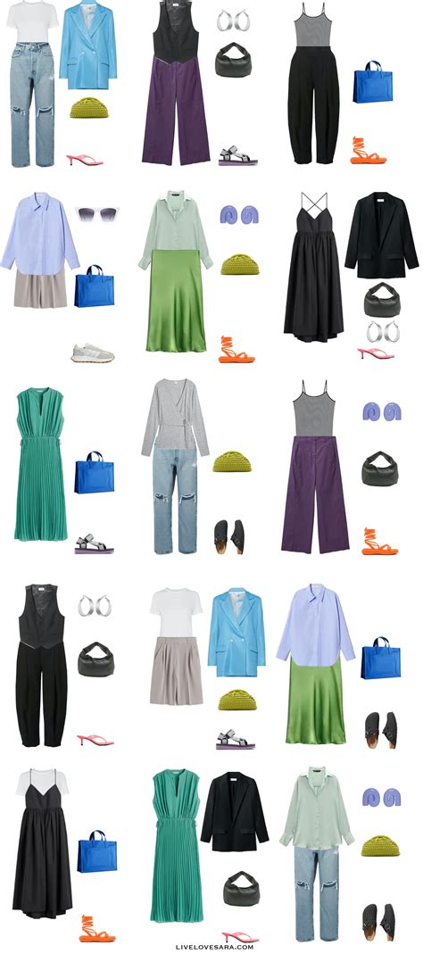 How To Build A Cool Summer Colour Palette Capsule Wardrobe Livelovesara