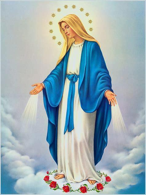 Immaculate Conception Poster A2 Pictures Virgin Mary Print