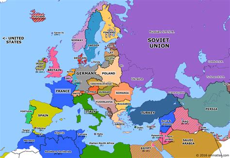 Hitler Gains Power Historical Atlas Of Europe 30 January 1933