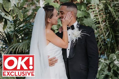 See Inside Aston Merrygolds Wedding Including Romantic Speech And