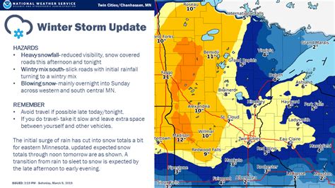 Several Inches Of Wet Snow For The Metro Area Highest Snow Totals In