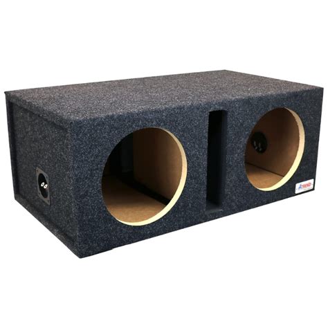 Atrend 10dqv 10 Dual Vented Subwoofer Box Sound Connection