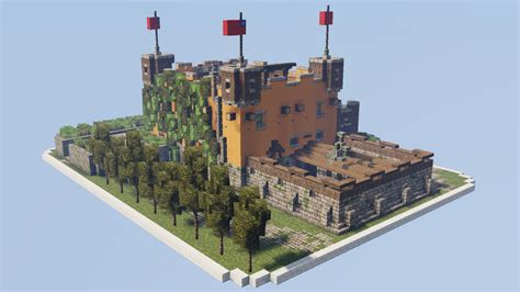 Take a look at this place in taiwan through the eyes of tourists. San Domingo Fort - Taiwan Minecraft Map