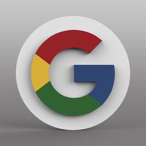 Thanks to an abundance of embedded templates, creating an original logo from scratch is a breeze. Google Logo 3D asset | CGTrader