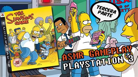 🎮 Asmr The Simpsons Game Tercera Parte Ps3 🕹️🎧 Youtube