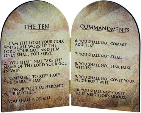 The Ten Commandments A Guide To Jewish Law And Tradition Religions Facts