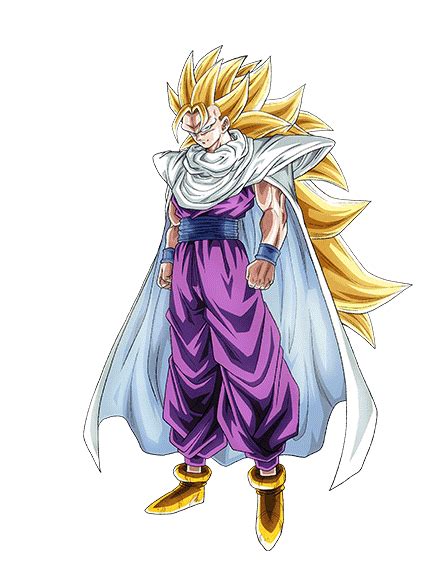 Adult Gohan Ssj3 Teen Outfit Render Dokkan B By Maxiuchiha22 On