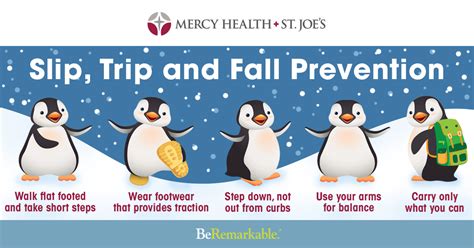 Use railings when walking up steps. Prevent slips, trips and falls on icy sidewalks | Winter ...