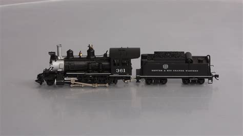 Balboa Hon3 Brass Dandrgw C 21 2 8 0 Steam Locomotive And Tender 361box