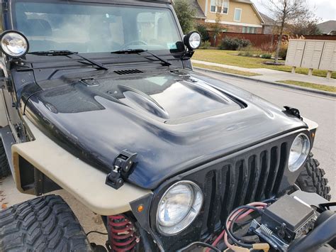 Jeep Tj Highline Hood Improve The Look And Performance Of Your Jeep