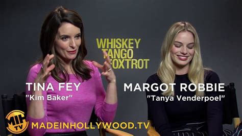 Tina Fey And Margot Robbie Interview For Whiskey Tango Foxtrot Youtube
