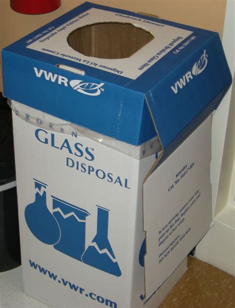 glass waste container put chemjobber there jugs 4l probably couple