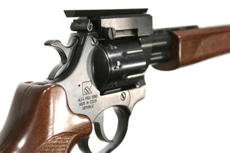 22 Long Barrel Revolver Pistol