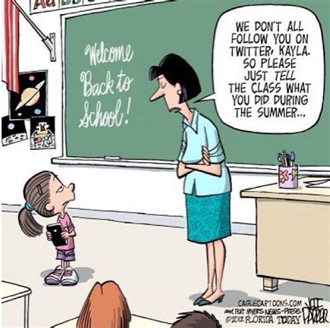 Back To School Funny Cartoons School Cartoon