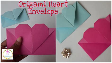 Origami Heart Envelope Origami Envelope 3 Easy Origami For