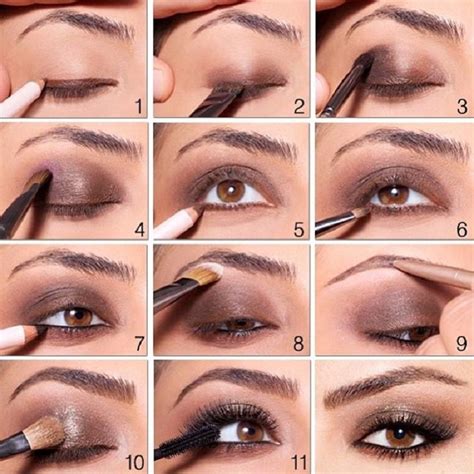 top 10 fall brown smoky eye tutorials simple eye makeup eye makeup techniques smokey eye makeup