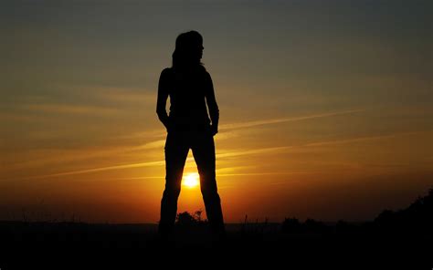 silhouette, Women Wallpapers HD / Desktop and Mobile Backgrounds