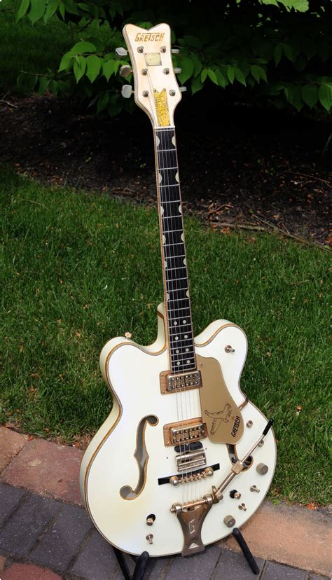 Gretsch White Falcon Gre0271 1967 White Guitar For Sale Garys Classic