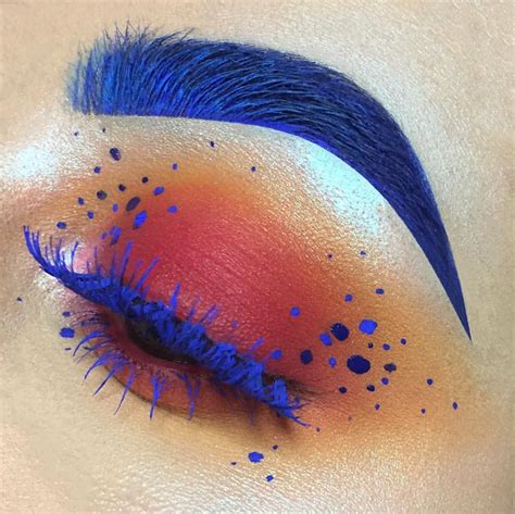 see this instagram photo by robertavixen 4 572 likes bold makeup eye makeup art crazy