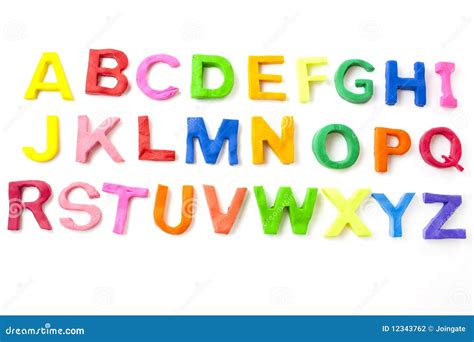 Alphabet Letters Royalty Free Stock Image 12343762