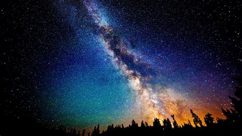 Free Download 2560x1440 The Milky Way At Night Desktop Pc And Mac