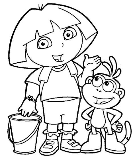 Desenhos Para Colorir De Dora Aventureira Dicas Pr Ticas