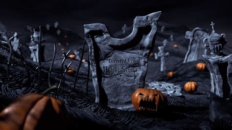 The Nightmare Before Christmas Title Sequence Behance