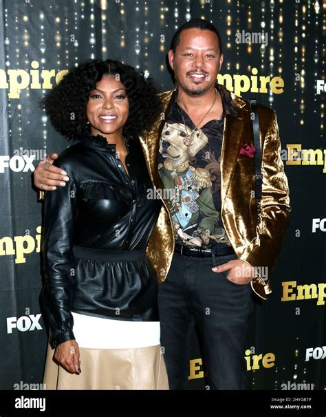 Taraji P Henson And Terrence Howard Attending The Premiere Ofseason Five Of Empire In New York